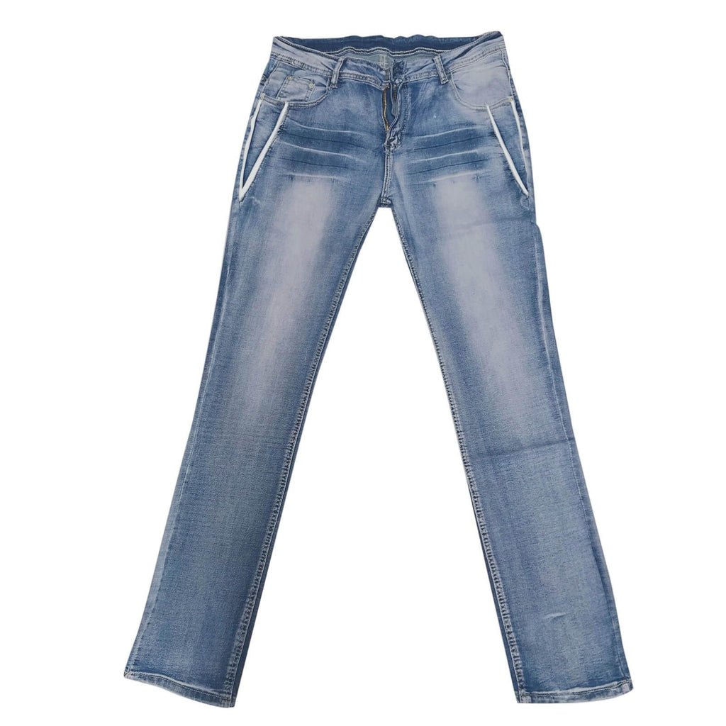 Women's High-Rise Bootcut Stretch Fit Jeans with Back Pockets