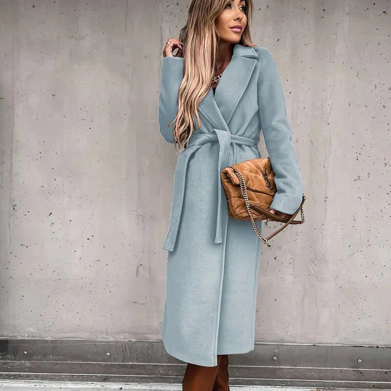 Ivana Wool Coat | Modern & Long