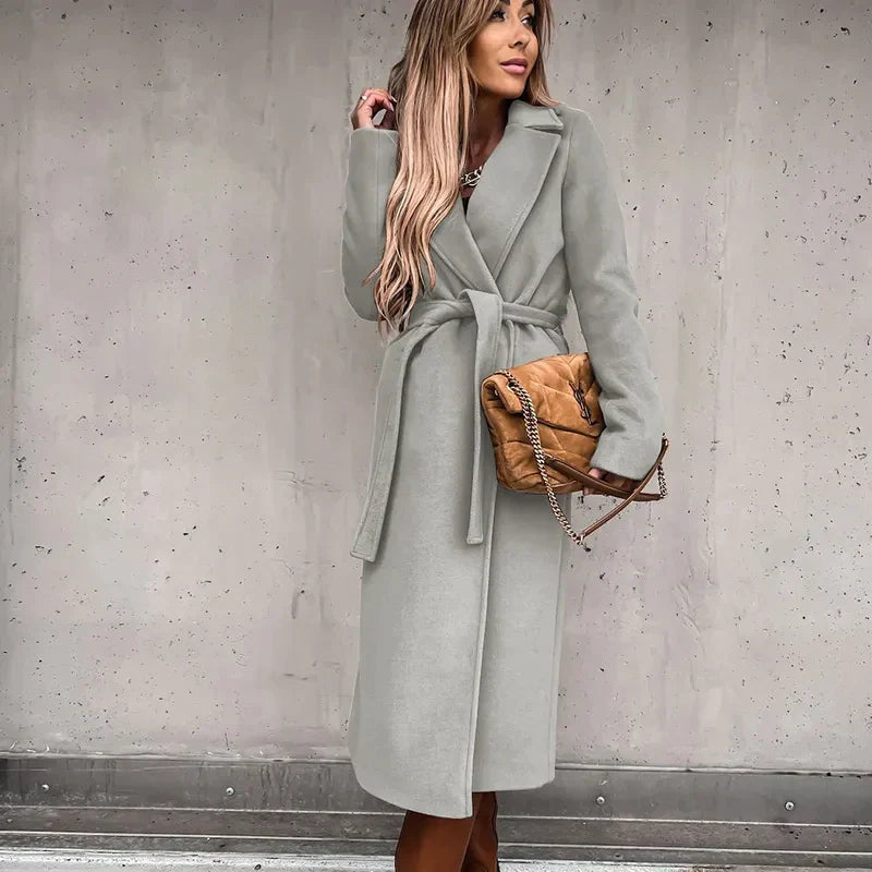 Ivana Wool Coat | Modern & Long
