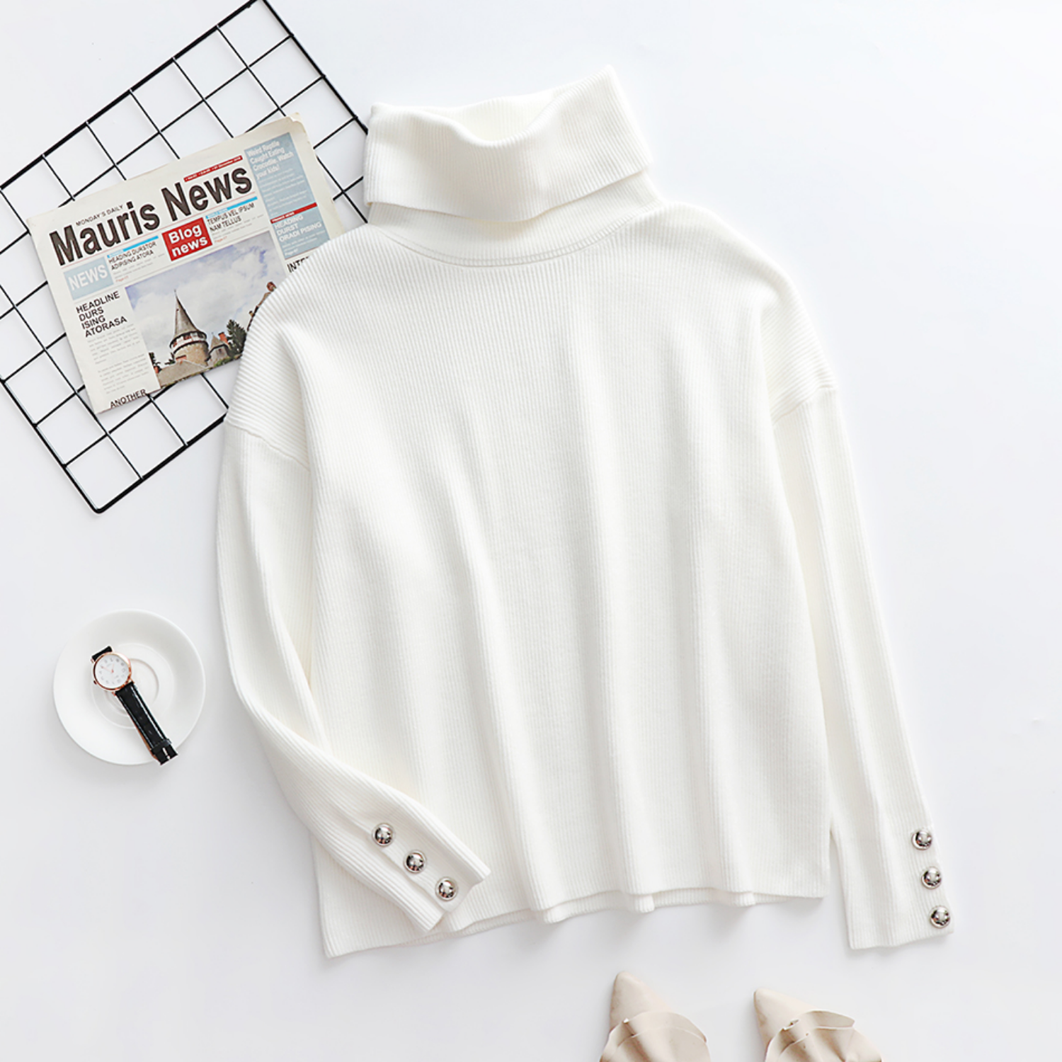 Sammy Jackson™ Joanna | Stylish Turtleneck