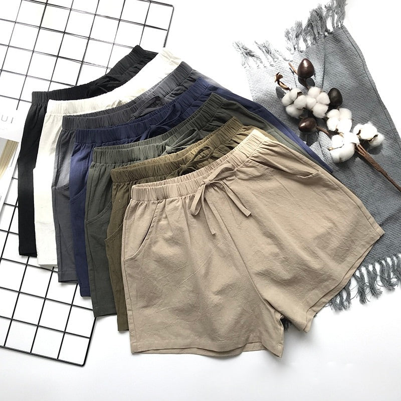 Lindy Shorts | High-Quality Linen & Cotton