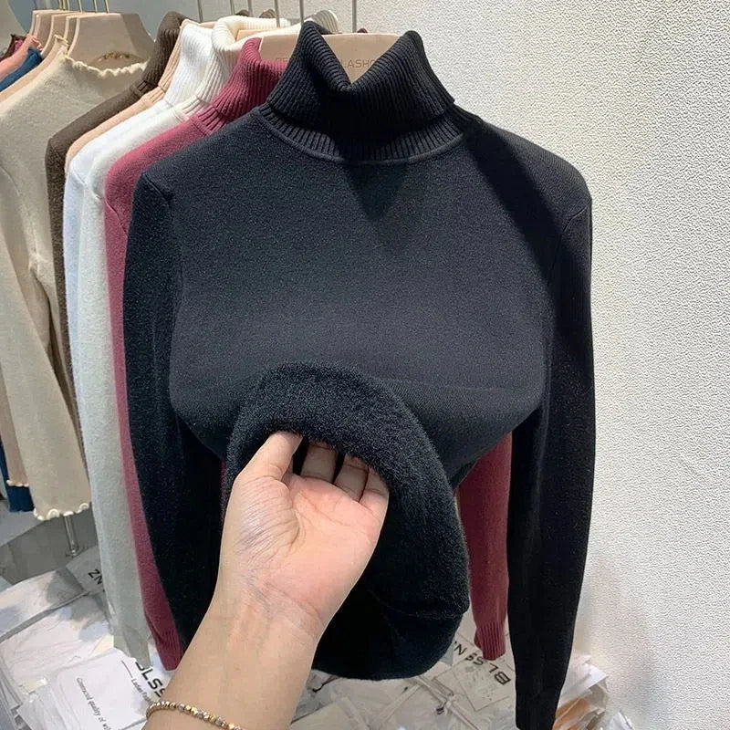 Emma Velvet Delight Sweater | Comfy & Stylish