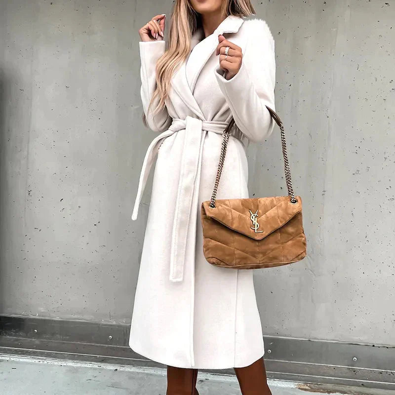 Ivana Wool Coat | Modern & Long