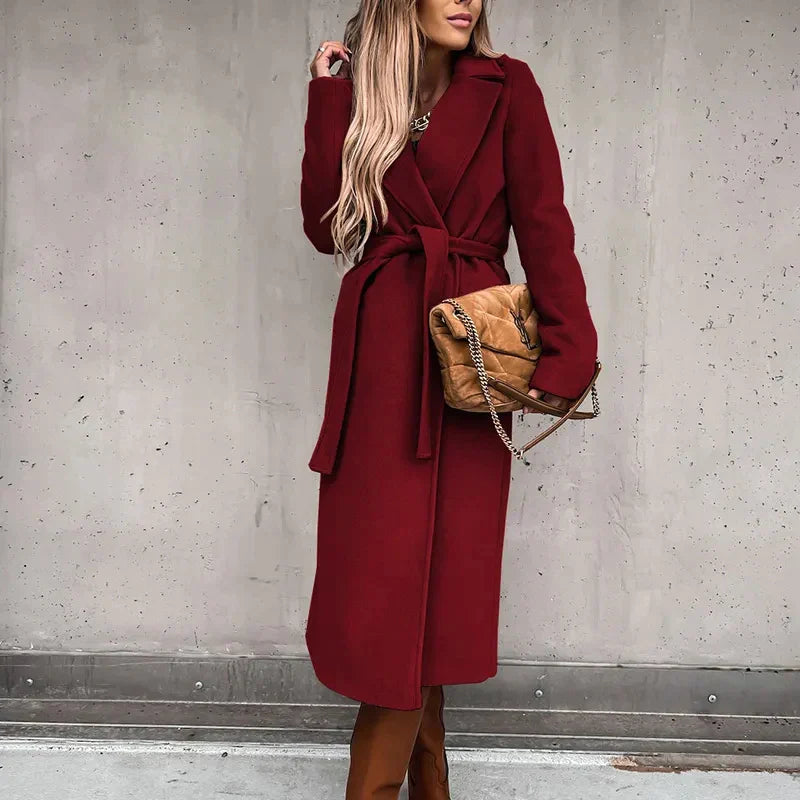 Ivana Wool Coat | Modern & Long