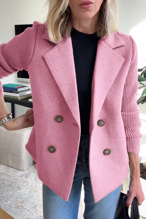 Women's Long Fitted Military-Style Winter Coat