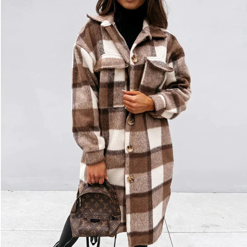 Joanne Wool Coat | Long & Trendy