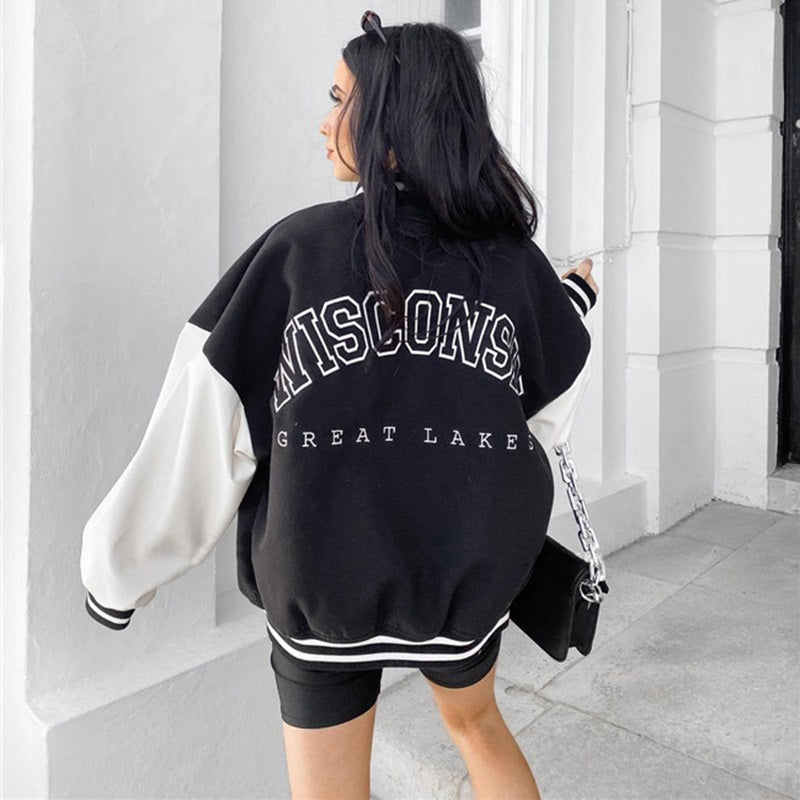 Billie Baseball Jacket | Oversized, Tough & Timeless!