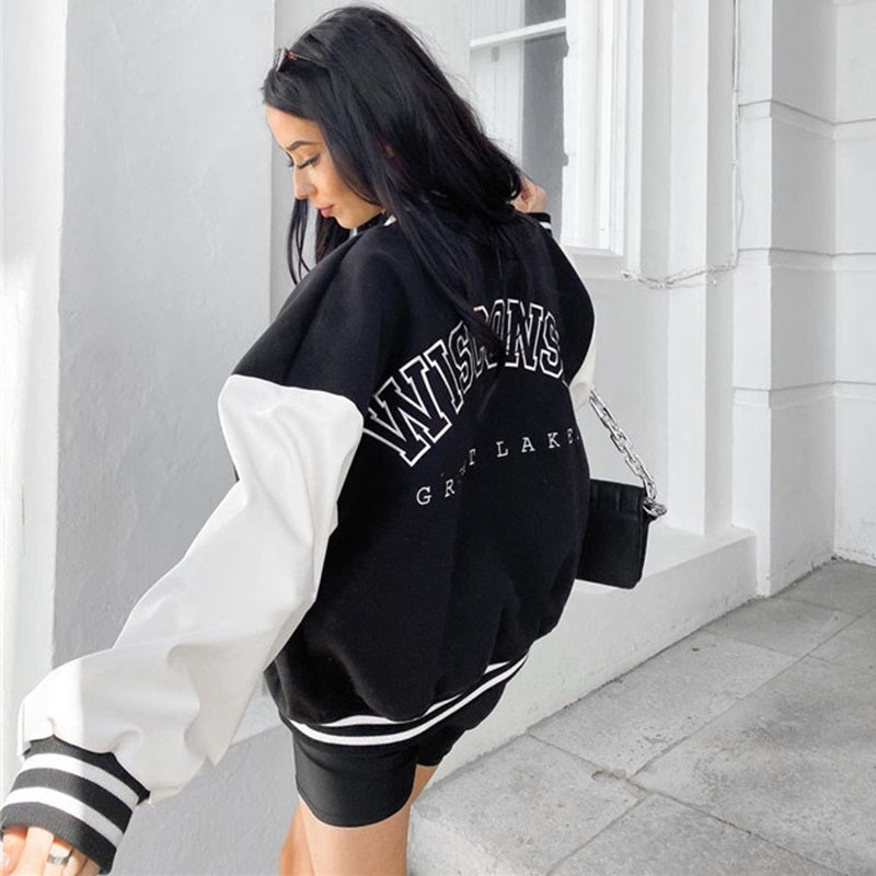 Billie Baseball Jacket | Oversized, Tough & Timeless!