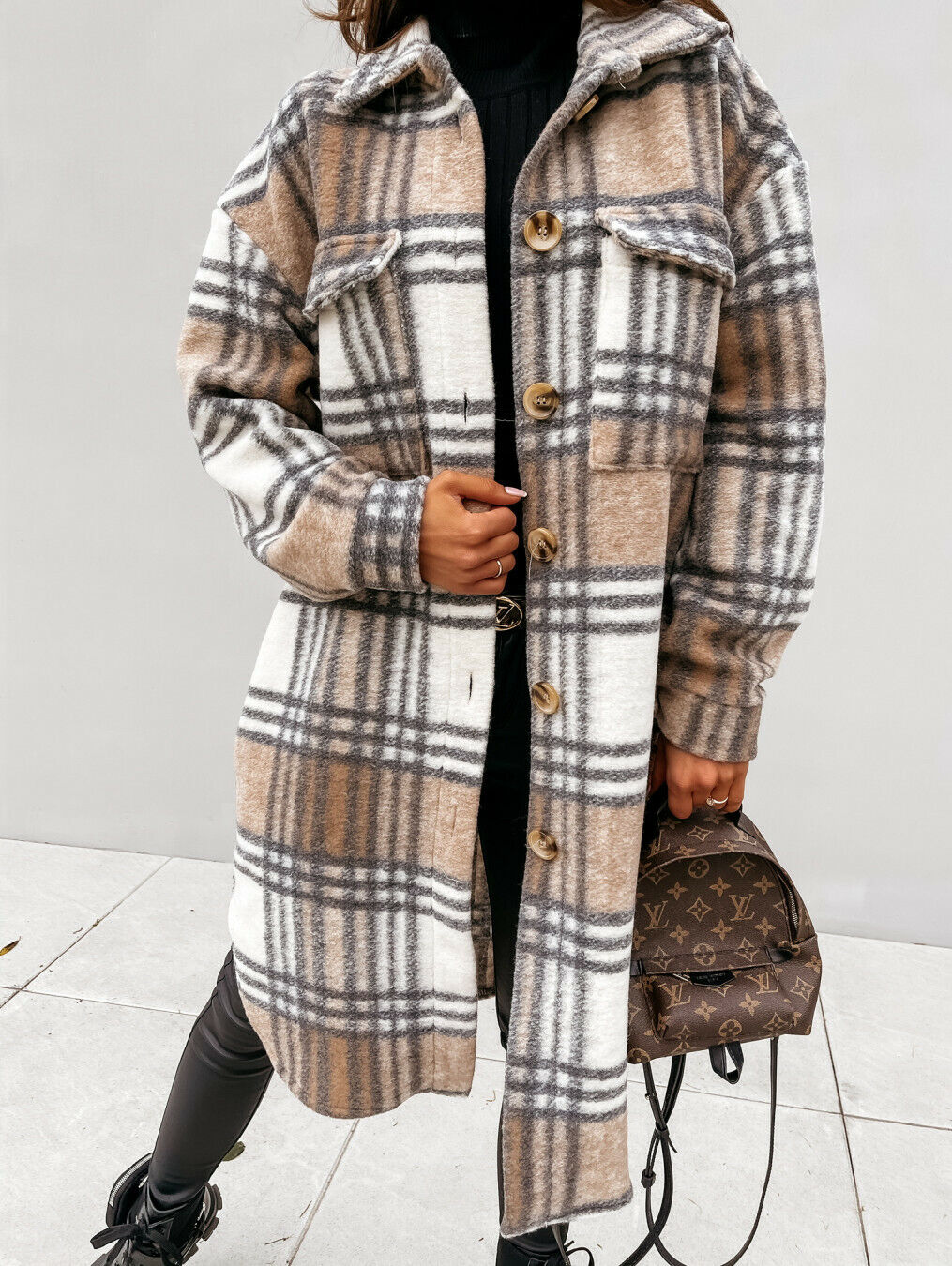 Joanne Wool Coat | Long & Trendy