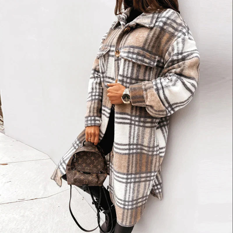 Joanne Wool Coat | Long & Trendy