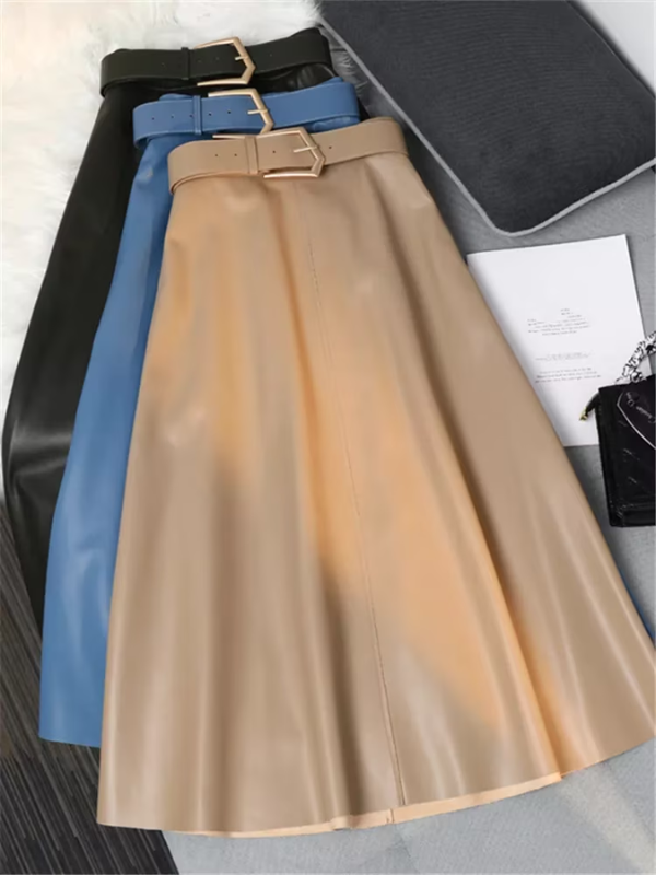 Maris Long Skirt | Sleek & Bold