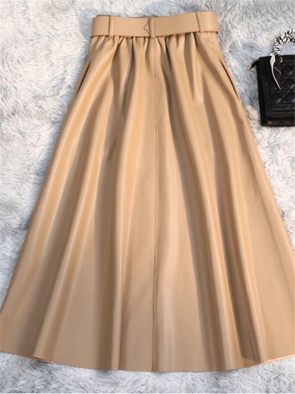 Maris Long Skirt | Sleek & Bold