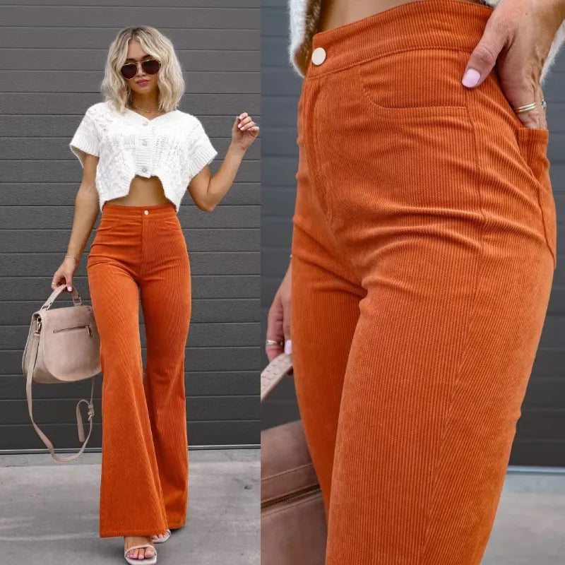 Faye flared trousers | Comfortable and stylish