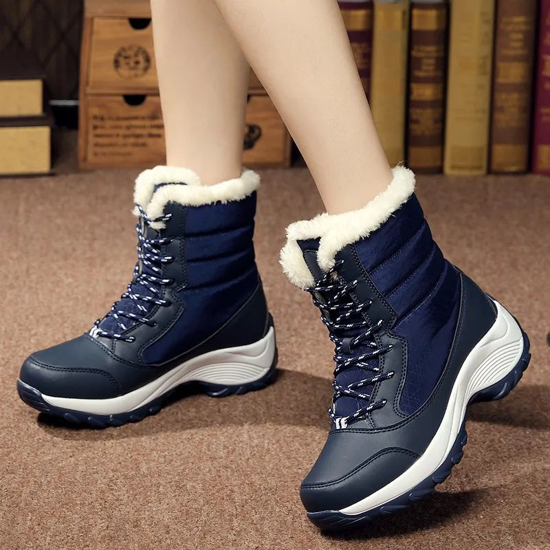 Fina Platform Snow Boots | Sporty & Casual