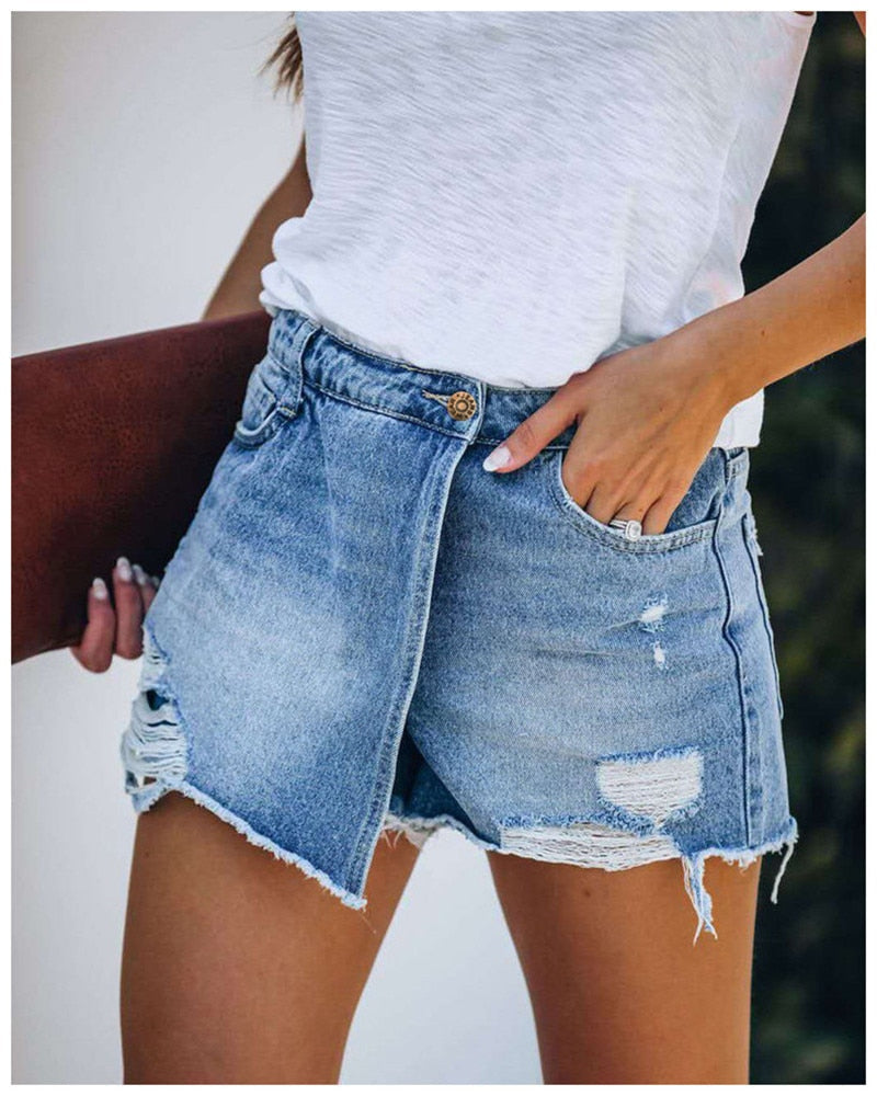 Denim Skort | Stylish & edgy