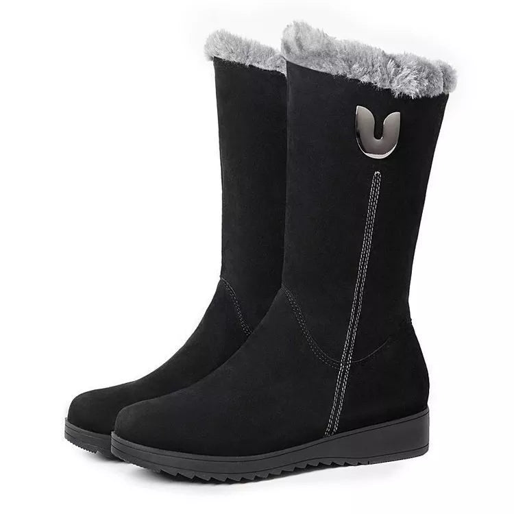 Tina Mid-Calf Boots | Stylish & Warm