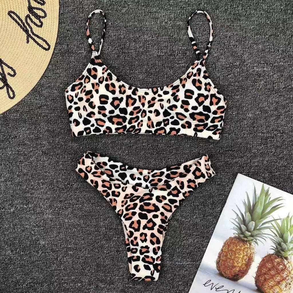 Ava Animal Print Bikini | Get ready to roar on the beach