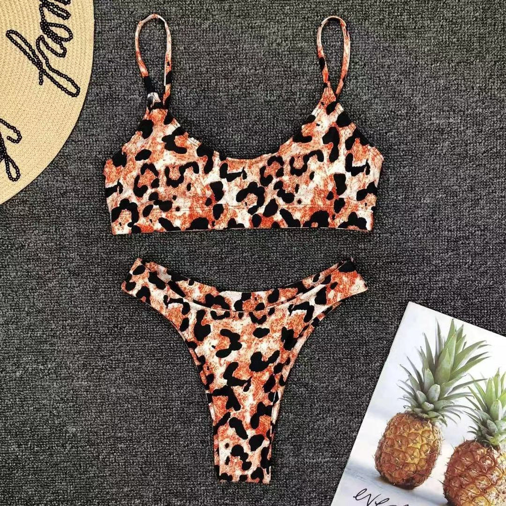 Ava Animal Print Bikini | Get ready to roar on the beach