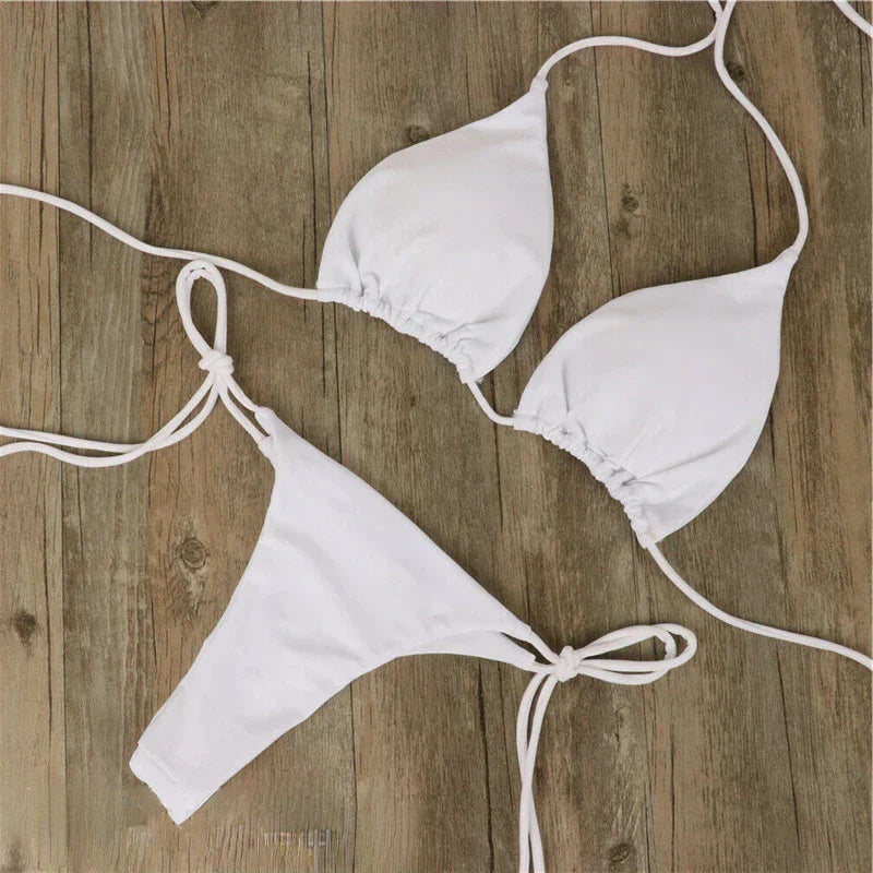 Women's Sun Tanning Bikini with Even Tan Design