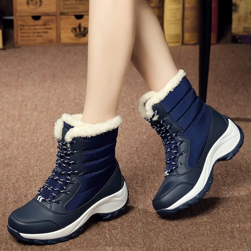 Fina Platform Snow Boots | Sporty & Casual