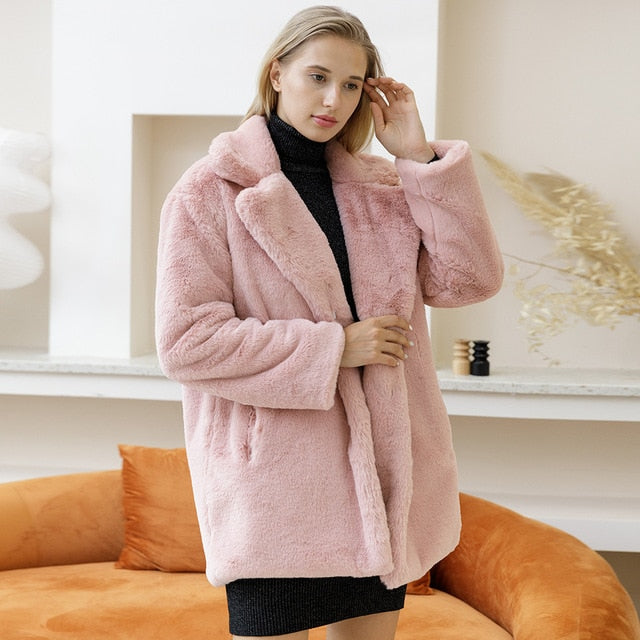 Emma Faux Fur Coat | Perfect for the upcoming winter