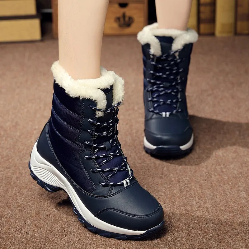 Fina Platform Snow Boots | Sporty & Casual