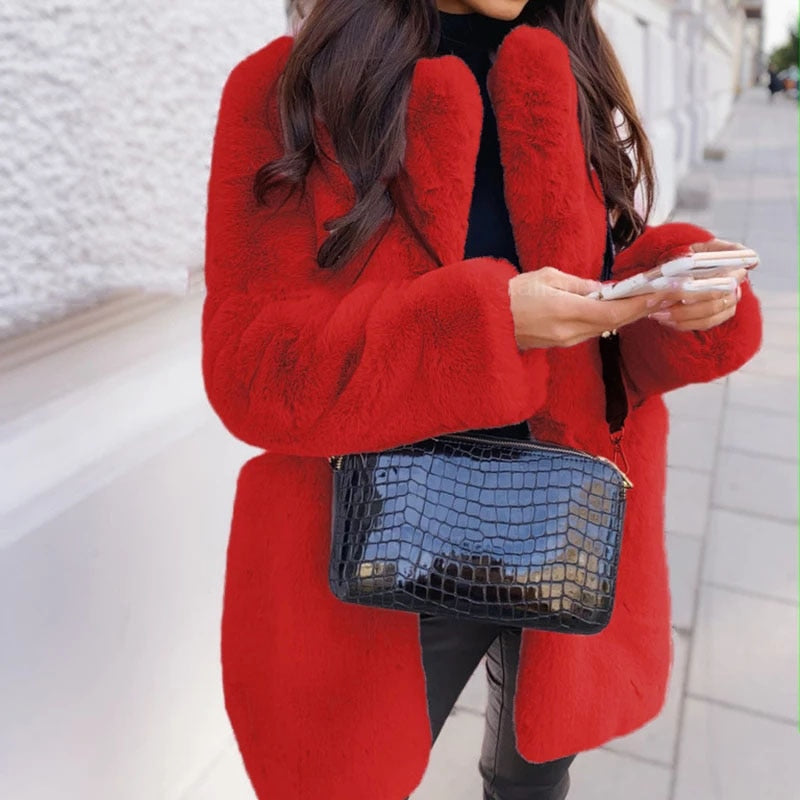 Emma Faux Fur Coat | Perfect for the upcoming winter