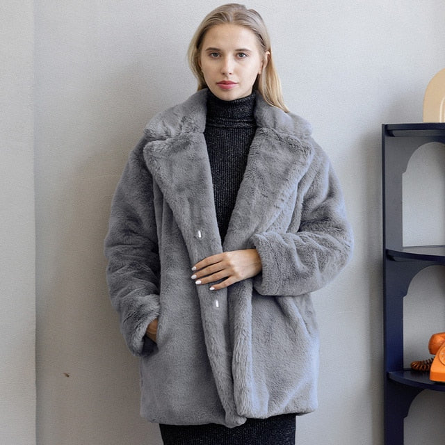 Emma Faux Fur Coat | Perfect for the upcoming winter