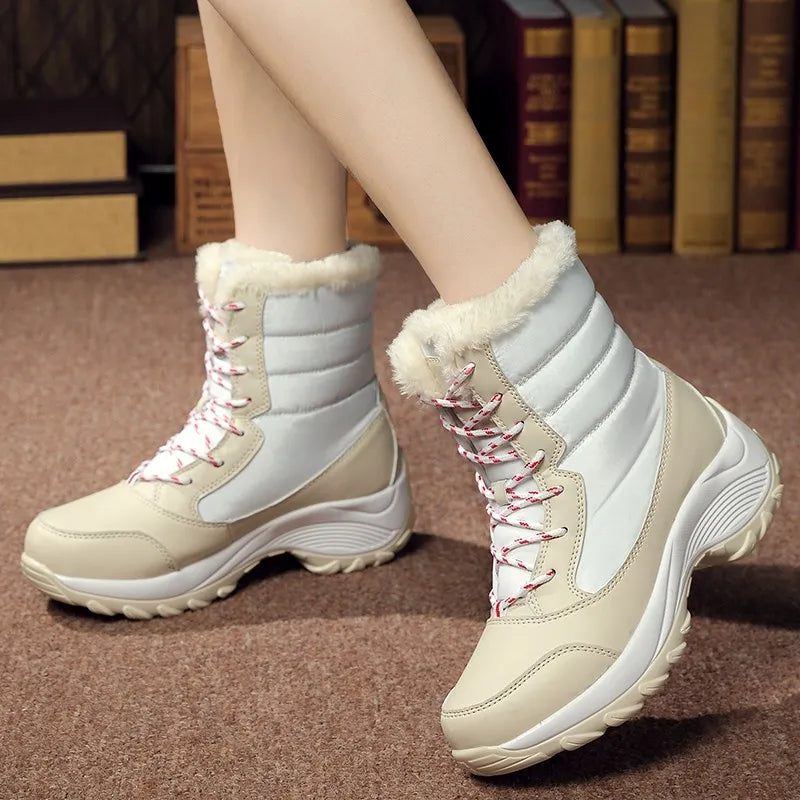 Fina Platform Snow Boots | Sporty & Casual