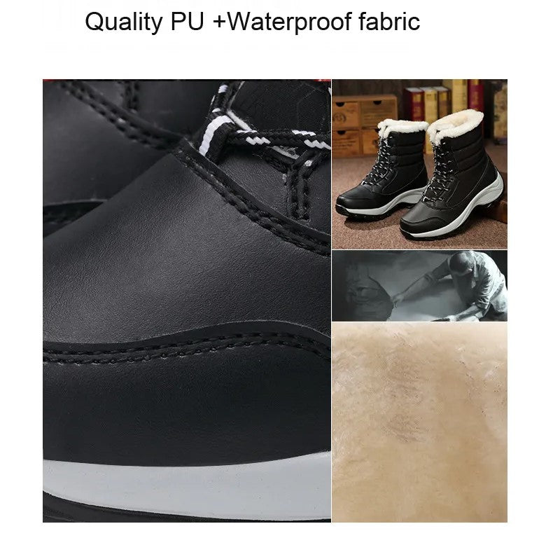 Fina Platform Snow Boots | Sporty & Casual