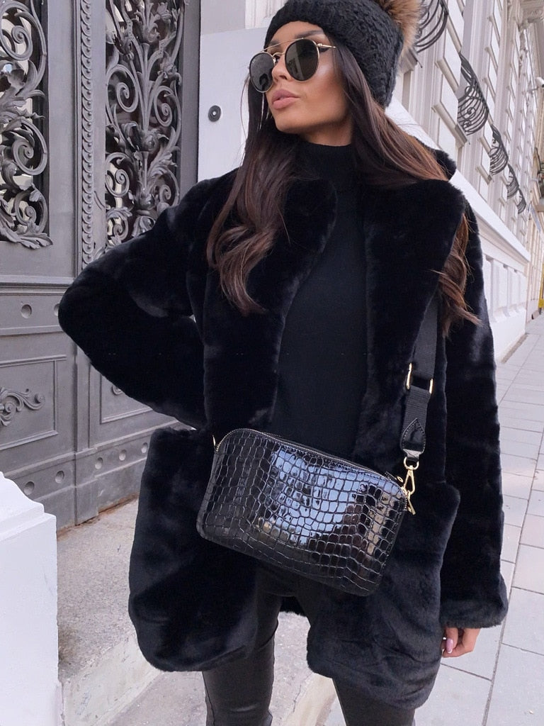 Emma Faux Fur Coat | Perfect for the upcoming winter