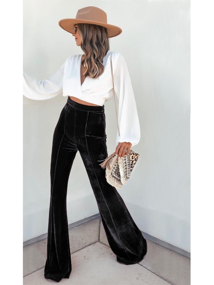 Jewel Velvet Flared | Stylish & festive