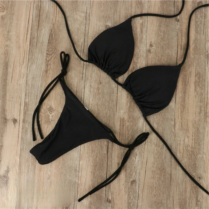 Women's Sun Tanning Bikini with Even Tan Design