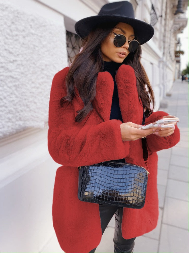 Emma Faux Fur Coat | Perfect for the upcoming winter