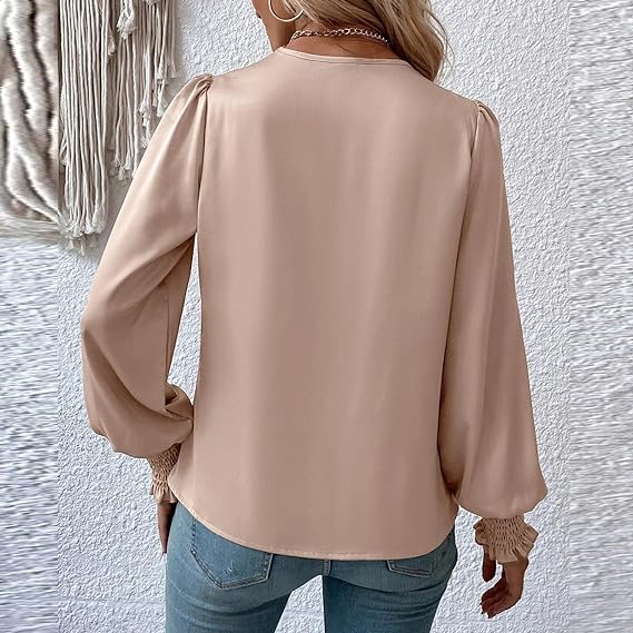 Women's Classic Blouse for Work Formal and Evening Occasions