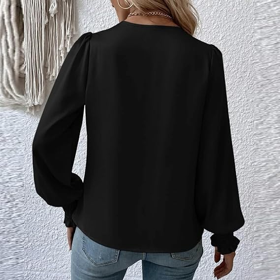 Women's Classic Blouse for Work Formal and Evening Occasions