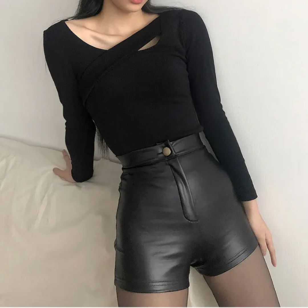 Sammy Jackson™ Zola Leather Shorts | Sexy & Stylish