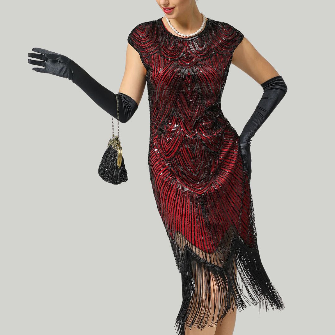 Sammy Jackson™ Carmi Glitter Dress | Gatsby Style & Classic