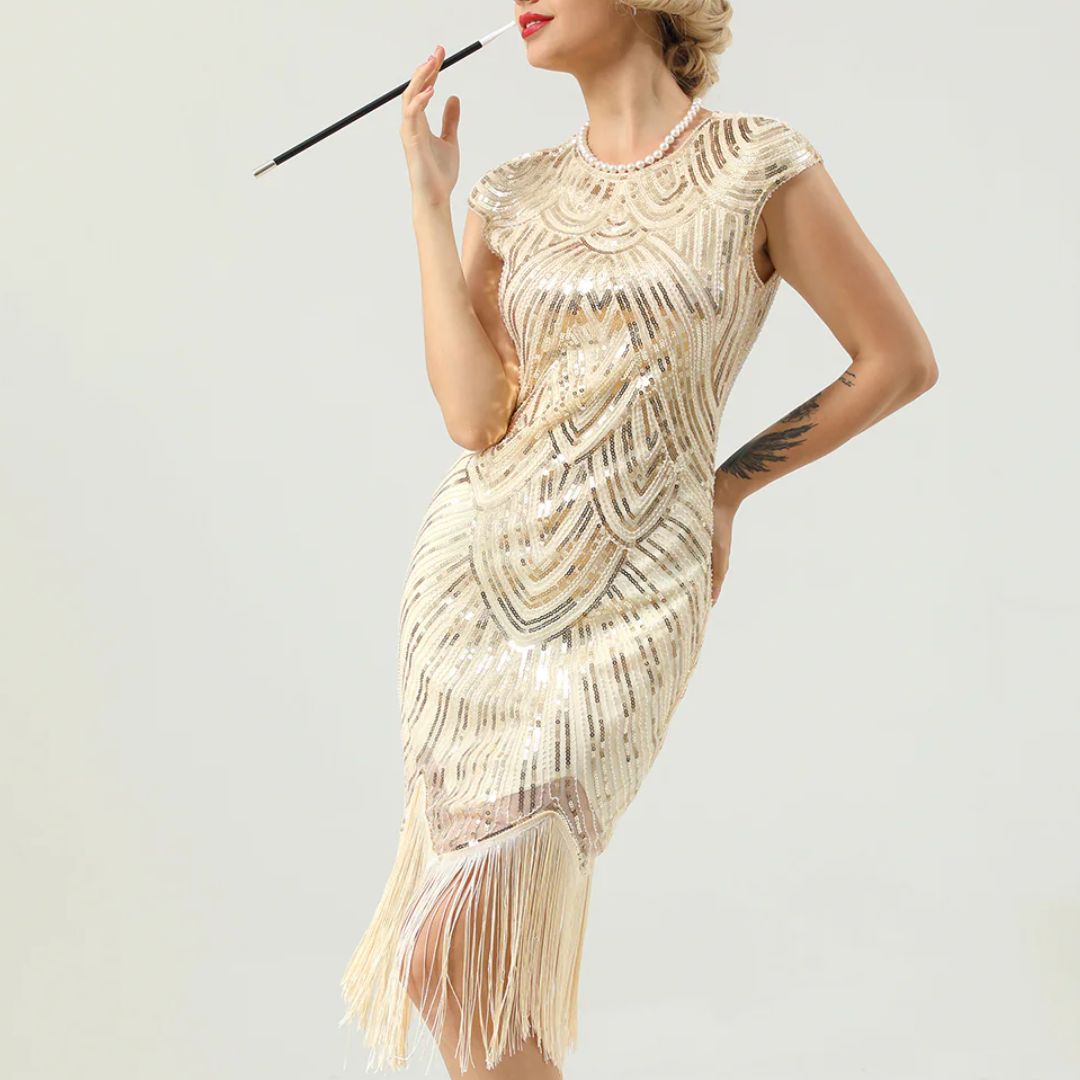 Sammy Jackson™ Carmi Glitter Dress | Gatsby Style & Classic