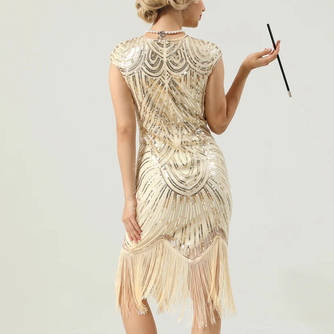 Sammy Jackson™ Carmi Glitter Dress | Gatsby Style & Classic