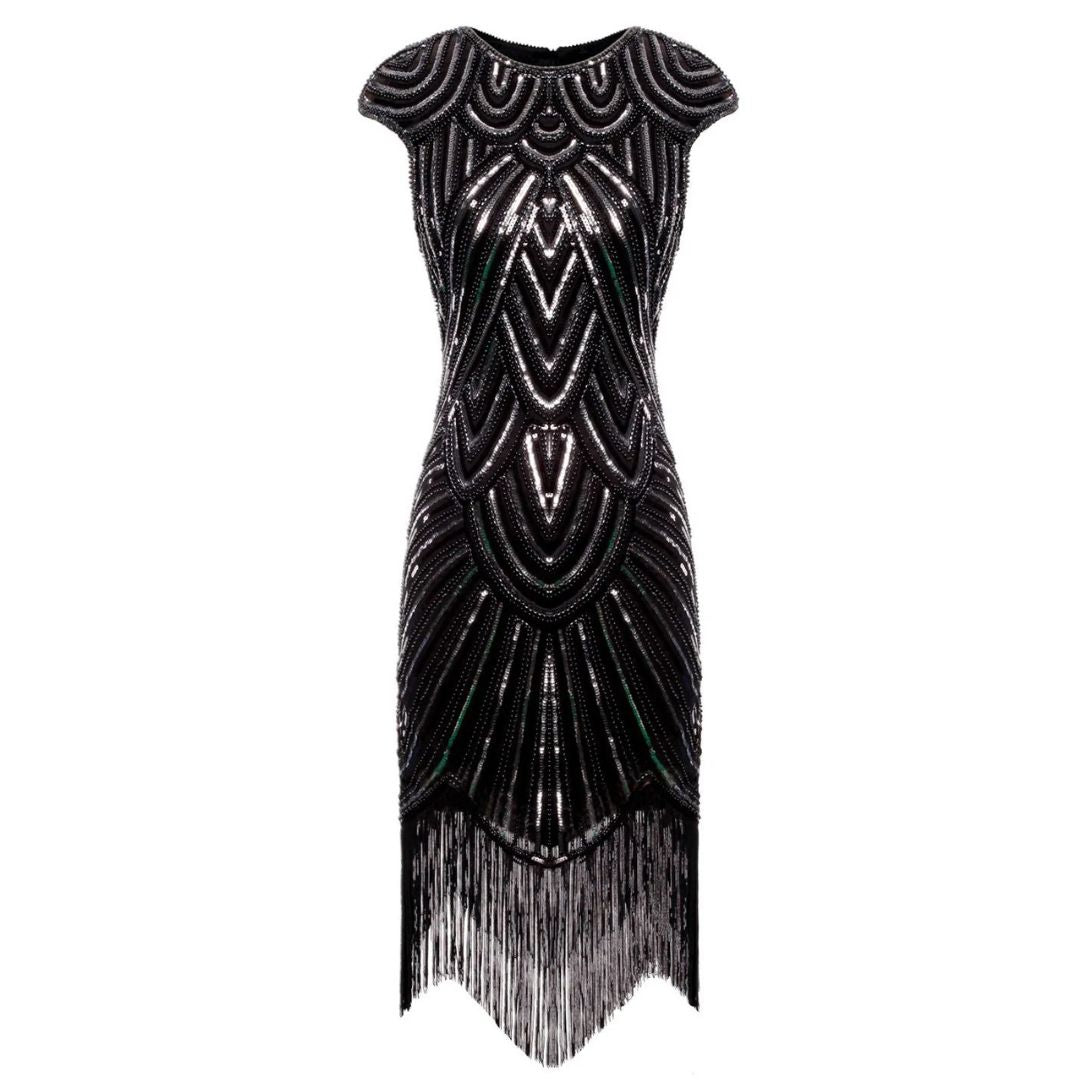 Sammy Jackson™ Carmi Glitter Dress | Gatsby Style & Classic