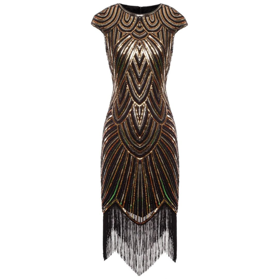 Sammy Jackson™ Carmi Glitter Dress | Gatsby Style & Classic