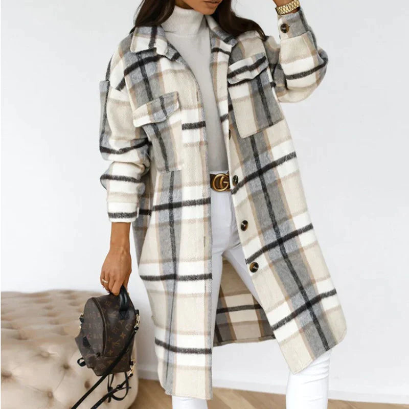 Joanne Wool Coat | Long & Trendy