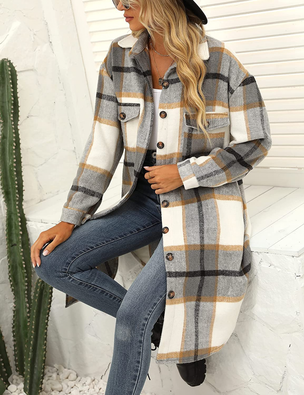 Joanne Wool Coat | Long & Trendy