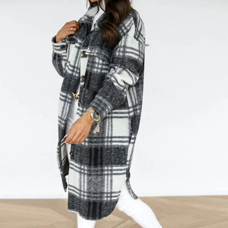 Joanne Wool Coat | Long & Trendy