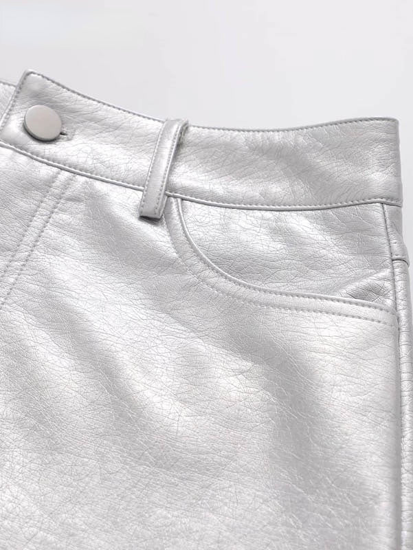 Silver Skirt | Perfect to pair with anything