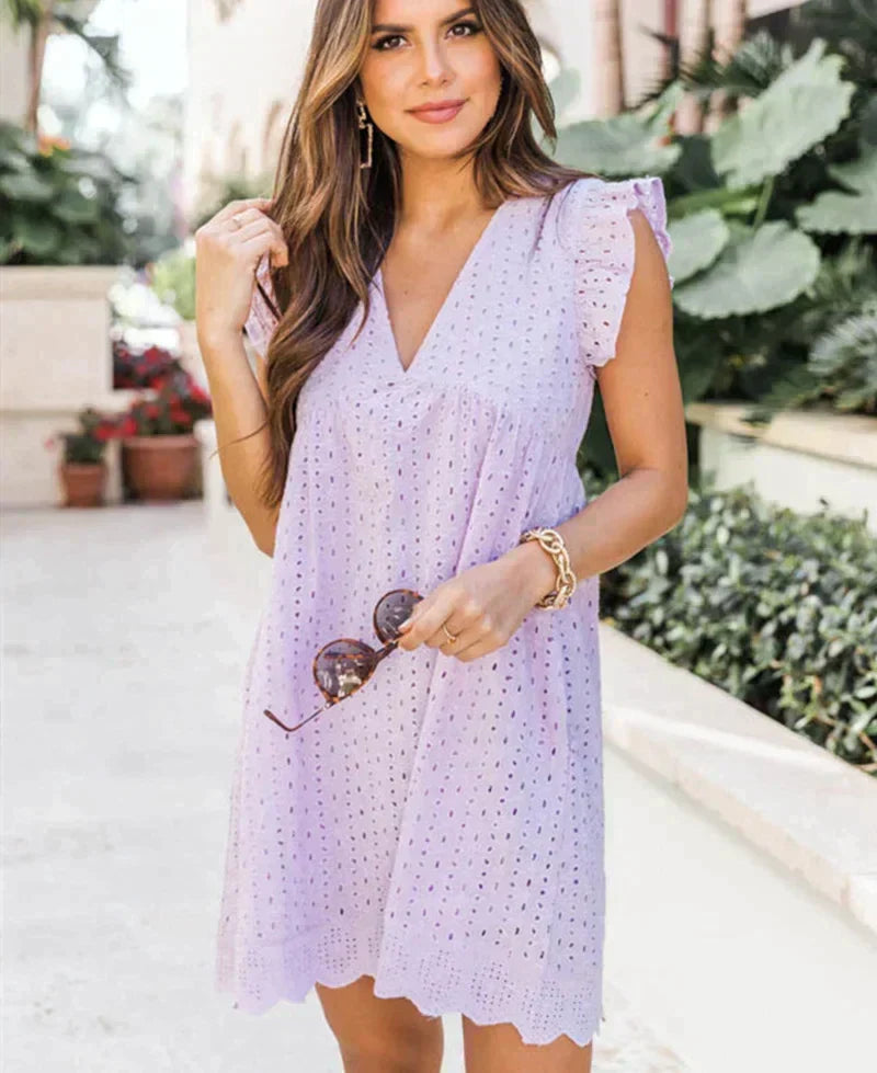 2-in-1 Summer Dress with Built-in Shorts and Pockets – Lianne