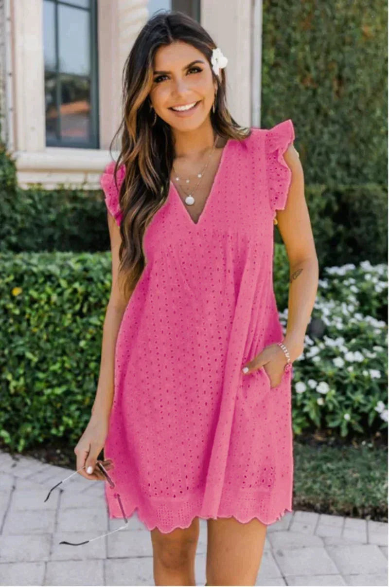 2-in-1 Summer Dress with Built-in Shorts and Pockets – Lianne
