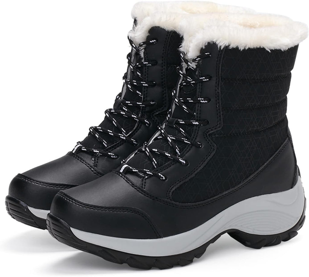 Fina Platform Snow Boots | Sporty & Casual