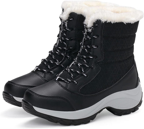Fina Platform Snow Boots | Sporty & Casual